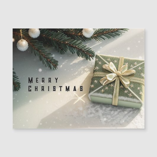 Christmas card magnetkarte (Vorderseite)