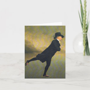 Christmas Card - Minister Skating Feiertagskarte