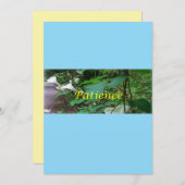 Christmas card patience feiertagskarte (Vorne/Hinten)