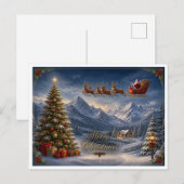 christmas card postkarte (Vorne/Hinten)