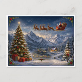 christmas card postkarte
