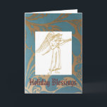 Christmas card Religious Feiertagskarte<br><div class="desc">This is a beautiful Christmas greeting card with a wonderful religious verse.</div>