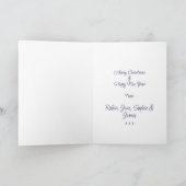 Christmas Card - Scandinavian Christmas Tree Feiertagskarte (Innenseite)