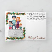 CHRISTMAS CARD - Snow-covered Christmas Village Karte (Innenseite)