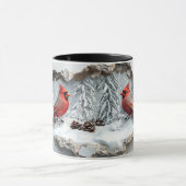 Christmas Cardinal Mug Tasse (Zentrum)