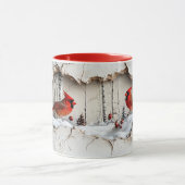 Christmas Cardinal Mug Tasse (Zentrum)