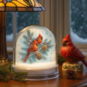 Christmas Cardinals Winter Schneekugeln