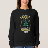 Christmas Cardio Sweatshirt (Vorderseite)