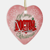 CHRISTMAS CARDIOLOGISTISCHER ARZT KERAMIK ORNAMENT (Rechts)