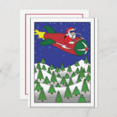 CHRISTMAS CARDS -1 FEIERTAGSKARTE (Vorne/Hinten)