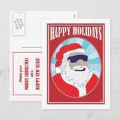 CHRISTMAS CARDS -1 FEIERTAGSPOSTKARTE (Vorne/Hinten)