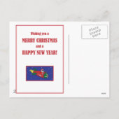 CHRISTMAS CARDS -1 FEIERTAGSPOSTKARTE (Rückseite)