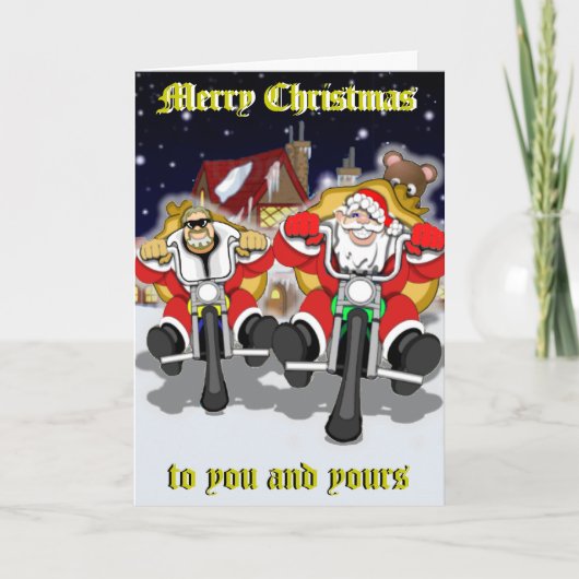 CHRISTMAS CARDS FEIERTAGSKARTE (Vorderseite)