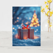Christmas cards karte (Gelbe Blume)