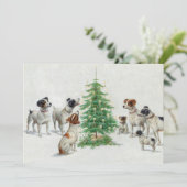 Christmas | Carl Reichert Feiertagskarte (Stehend Vorderseite)