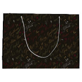 Christmas Carol Botanicals Große Geschenktüte (Rückseite)