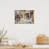 CHRISTMAS CAROL Er war Tims Blutpferd Poster (Küche)