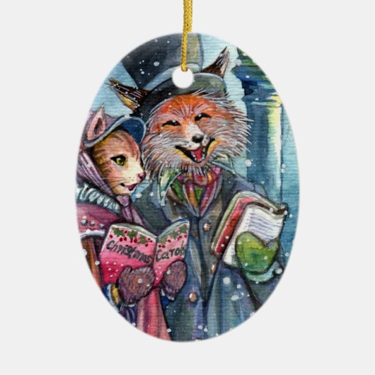 Christmas Carol Keramikornament (Vorne)