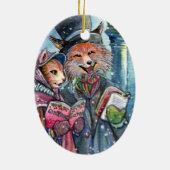 Christmas Carol Keramikornament (Hinten)