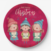 Christmas Carol Pappteller (Vorderseite)