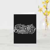 Christmas Carol Scrooge And Marley Counting House Karte (Gelbe Blume)