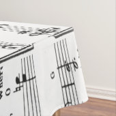 Christmas Carol Sheet Music Tischdecke (Beispiel)