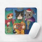 Christmas Carol Singers Mousepad (Mit Mouse)