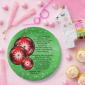 Christmas Carol Texte - Mitternacht - 9" Pappteller (Party)