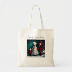 Christmas Caroler Tragetasche