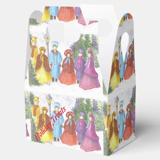 CHRISTMAS CAROLERS GESCHENKSCHACHTEL (Geöffnet)