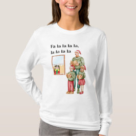  Christmas caroling with this cheerful family T-Shirt