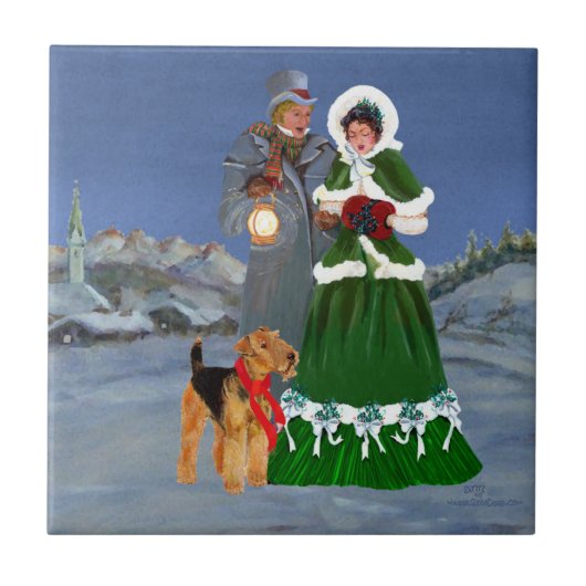 Christmas Carols Fliese (Vorderseite)