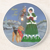 Christmas Carols Getränkeuntersetzer (Vorne)