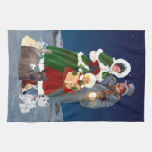 Christmas Carols Handtuch (Horizontal)