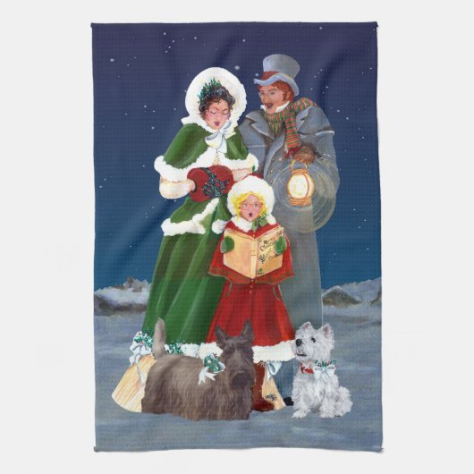 Christmas Carols Handtuch (Vertikal)