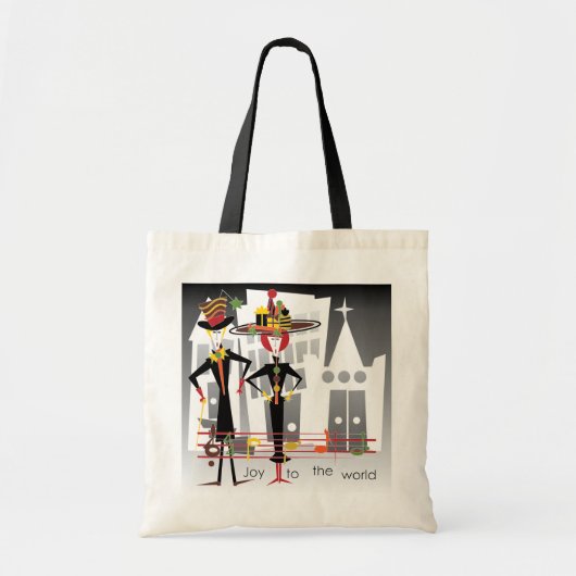 Christmas Carols Joy Bag Tragetasche (Vorne)