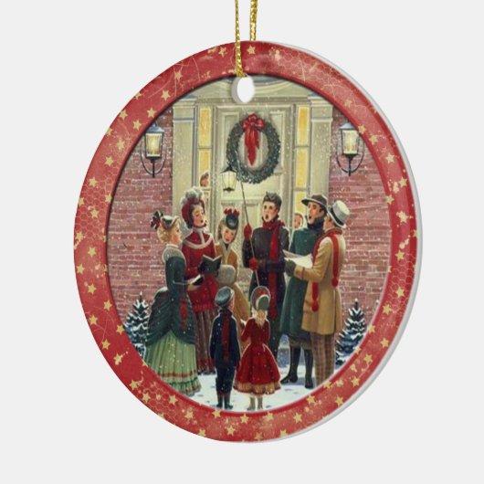 Christmas Carols Keramik Ornament (Links)