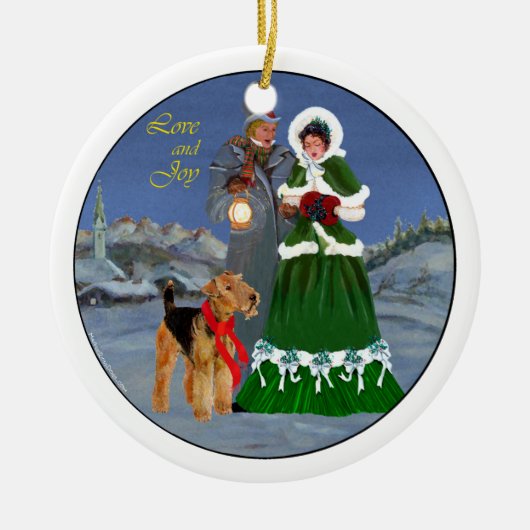 Christmas Carols Keramikornament (Vorne)