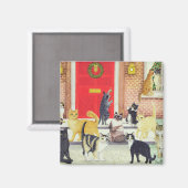 Christmas Carols Magnet (Vorderseite/Rückseite)