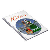 Christmas Carols Notizblock (Rechte Seite)