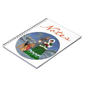 Christmas Carols Notizblock (Linke Seite)