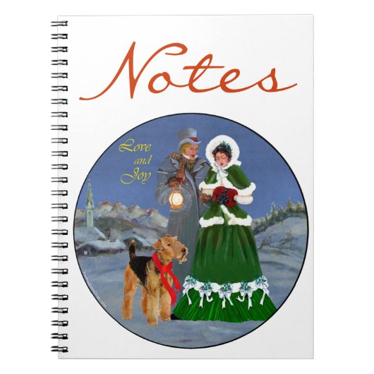 Christmas Carols Notizblock (Vorderseite)