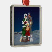 Christmas Carols Ornament Aus Metall (Rechts)