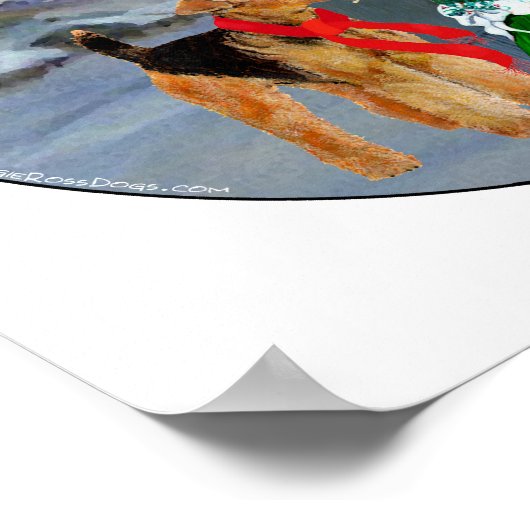 Christmas Carols Poster (Ecke)