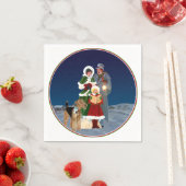 Christmas Carols Serviette (Beispiel)