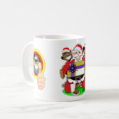 CHRISTMAS CARTOON / BUBBA'S TOONE T-SHIRTS KAFFEETASSE (Vorderseite Links)