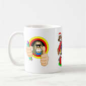 CHRISTMAS CARTOON / BUBBA'S TOONE T-SHIRTS KAFFEETASSE (Links)