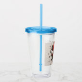 Christmas Cat 3D Acryltrinkbecher (Rechts)