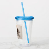 Christmas Cat 3D Acryltrinkbecher (Links)