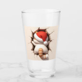 Christmas Cat 3D Glas (Vorderseite)
